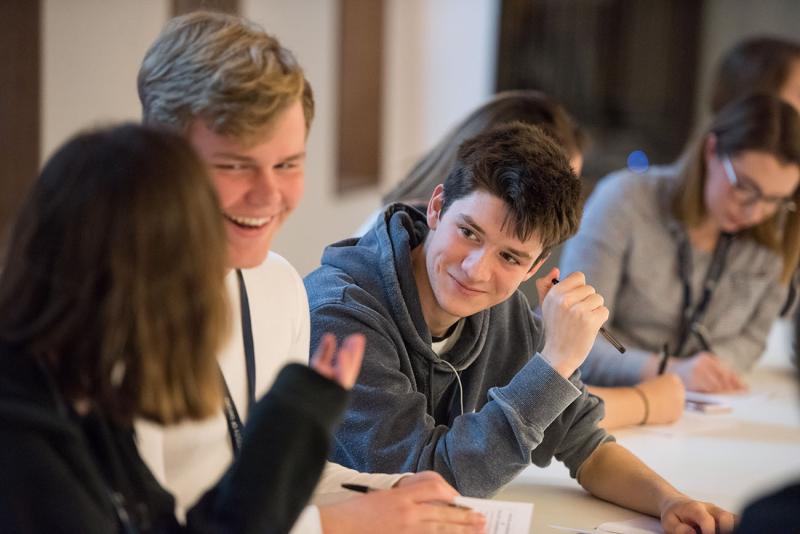 Local sixth-formers attend Parliament Day at Oxford